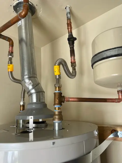 Water heater installation and plumbing repair in Sturgill
